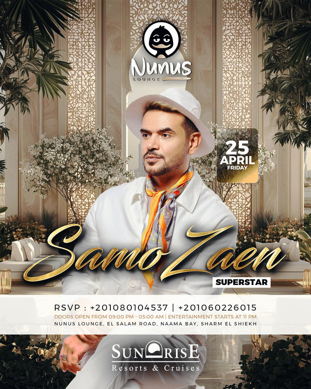 SAMO ZAEN EVENT 25 APRIL
